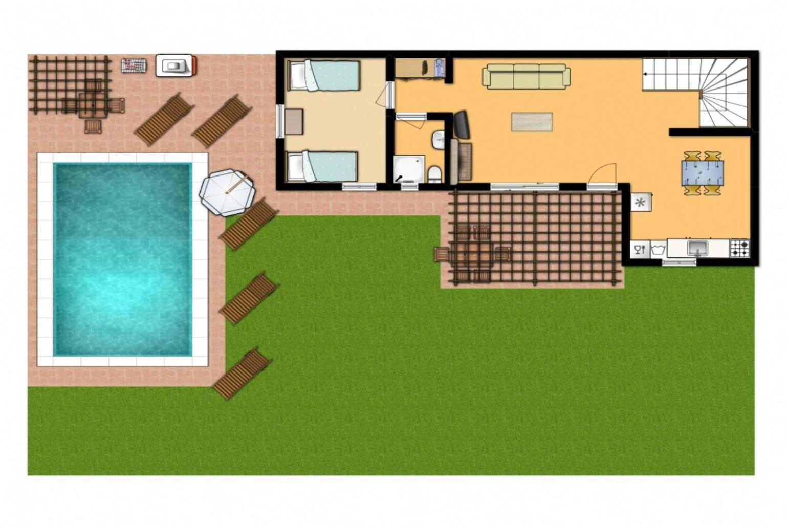 Villa Liakada Pánormos Eksteriør bilde